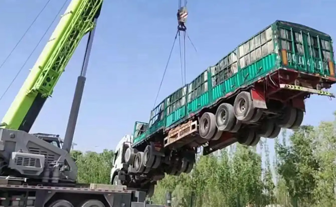 遂溪道路脱困救援案例